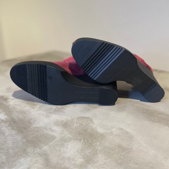 Women's VANELI Mauve Wedge Mule Heels, Size 6.5 - Picture 9 of 11